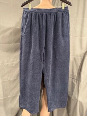Yeezy Gap LA H10 Polar Fleece Navy Sweatpants Size Large